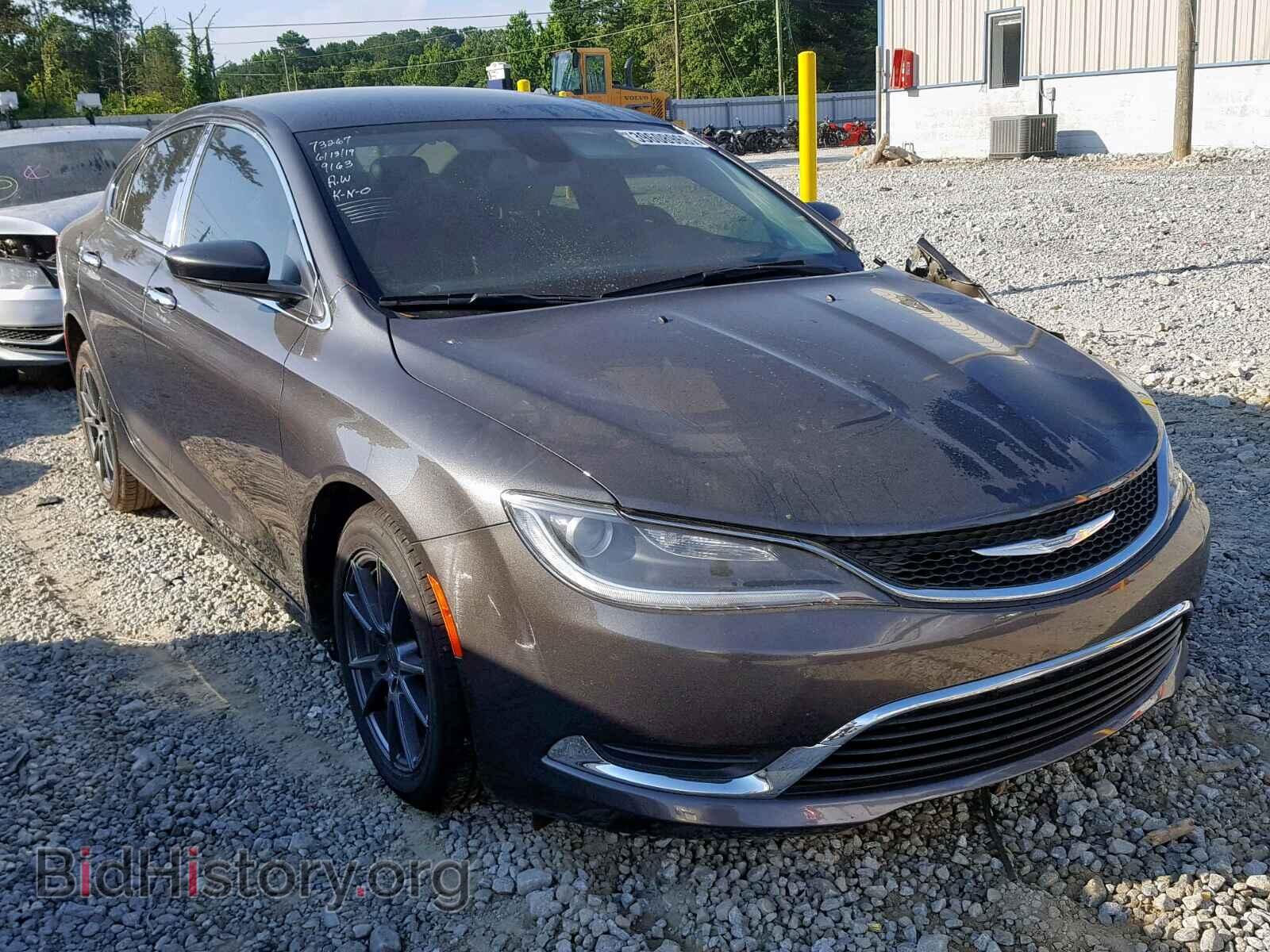 Фотография 1C3CCCAB6GN189163 - CHRYSLER 200 2016