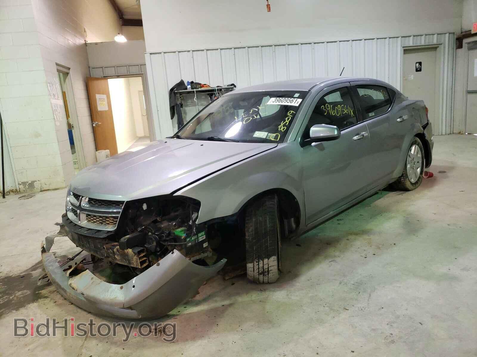 2013 DODGE AVENGER - VIN: 1C3CDZABXDN729948 - Фото 2