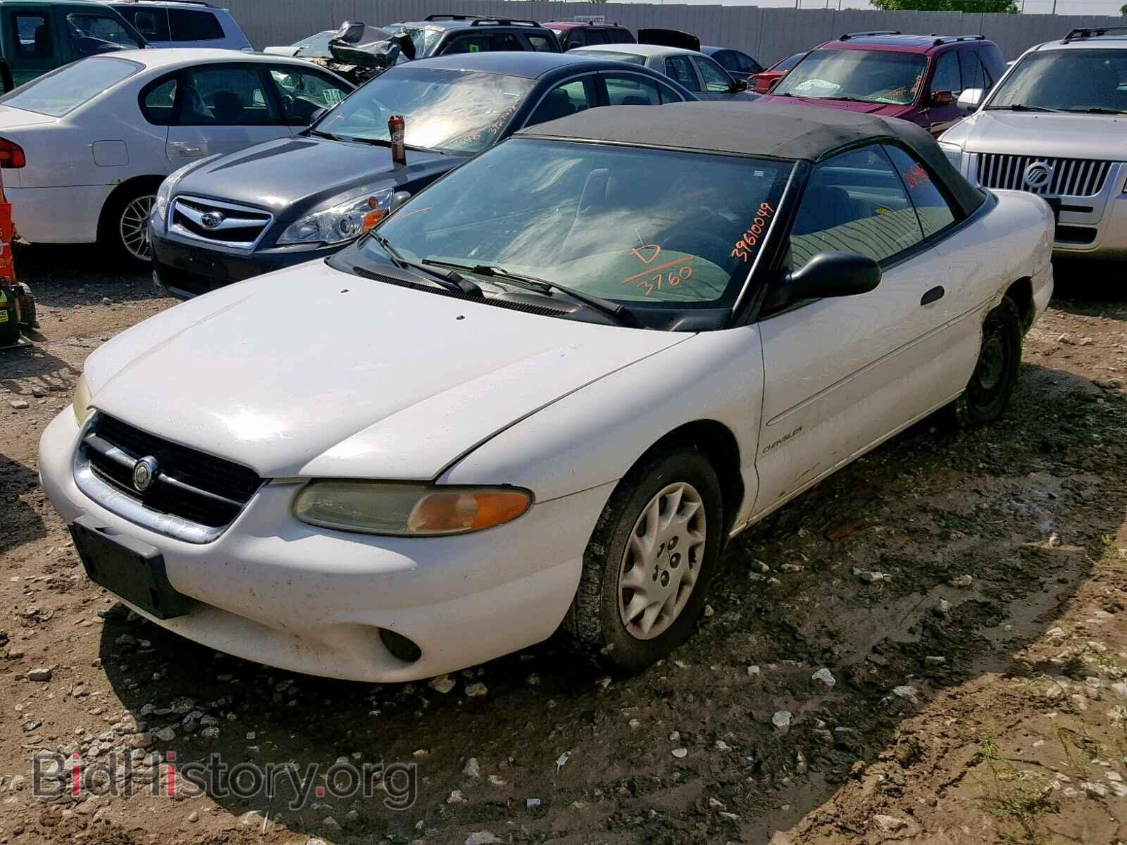 1998 CHRYSLER SEBRING - VIN: 3C3EL45H0WT323760 - Фото 2