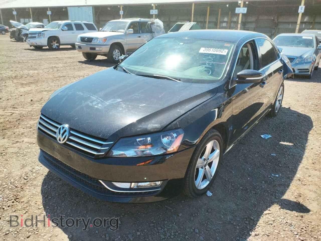 2015 VOLKSWAGEN PASSAT - VIN: 1VWAT7A37FC087493 - Фото 2