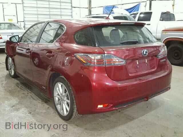 2011 LEXUS CT 200 - VIN: JTHKD5BH5B2006637 - Фото 3