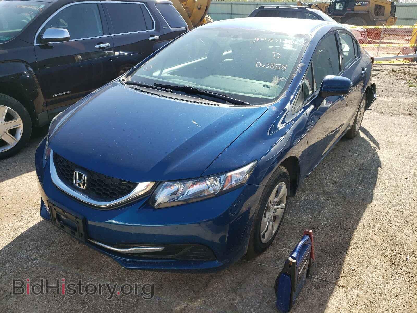 2014 HONDA CIVIC - VIN: 19XFB2F50EE063858 - Фото 2