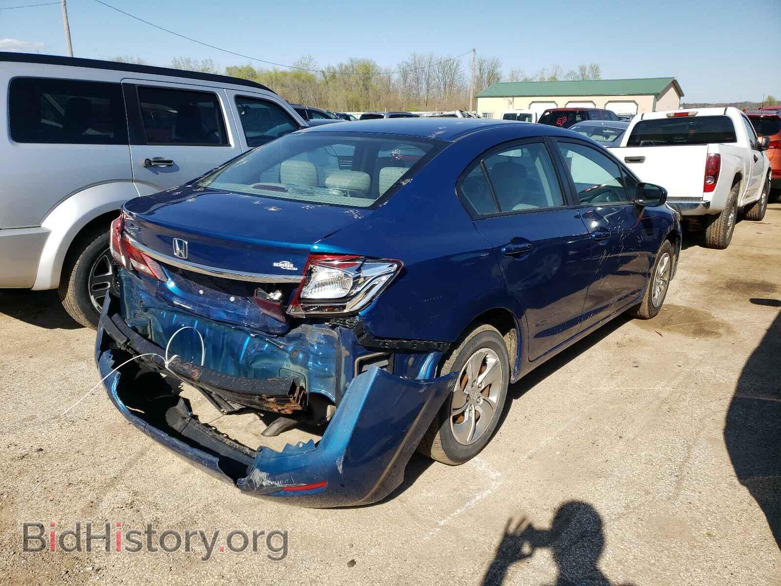 2014 HONDA CIVIC - VIN: 19XFB2F50EE063858 - Фото 4