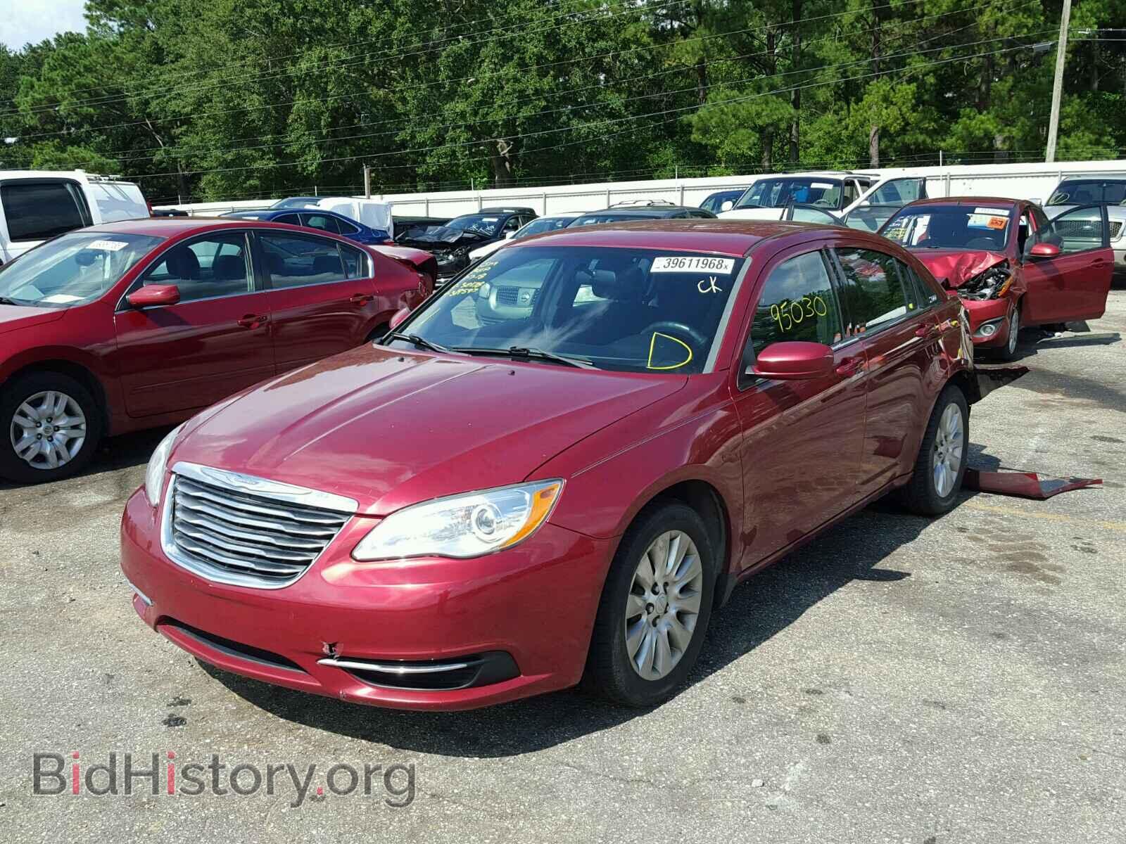 2012 CHRYSLER 200 - VIN: 1C3CCBAB5CN319597 - Фото 2