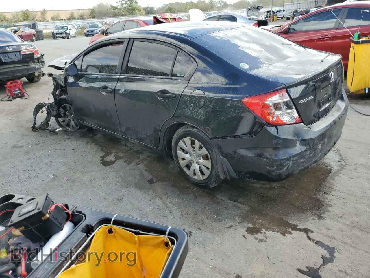 2012 HONDA CIVIC - VIN: 19XFB2F57CE005761 - Фото 2