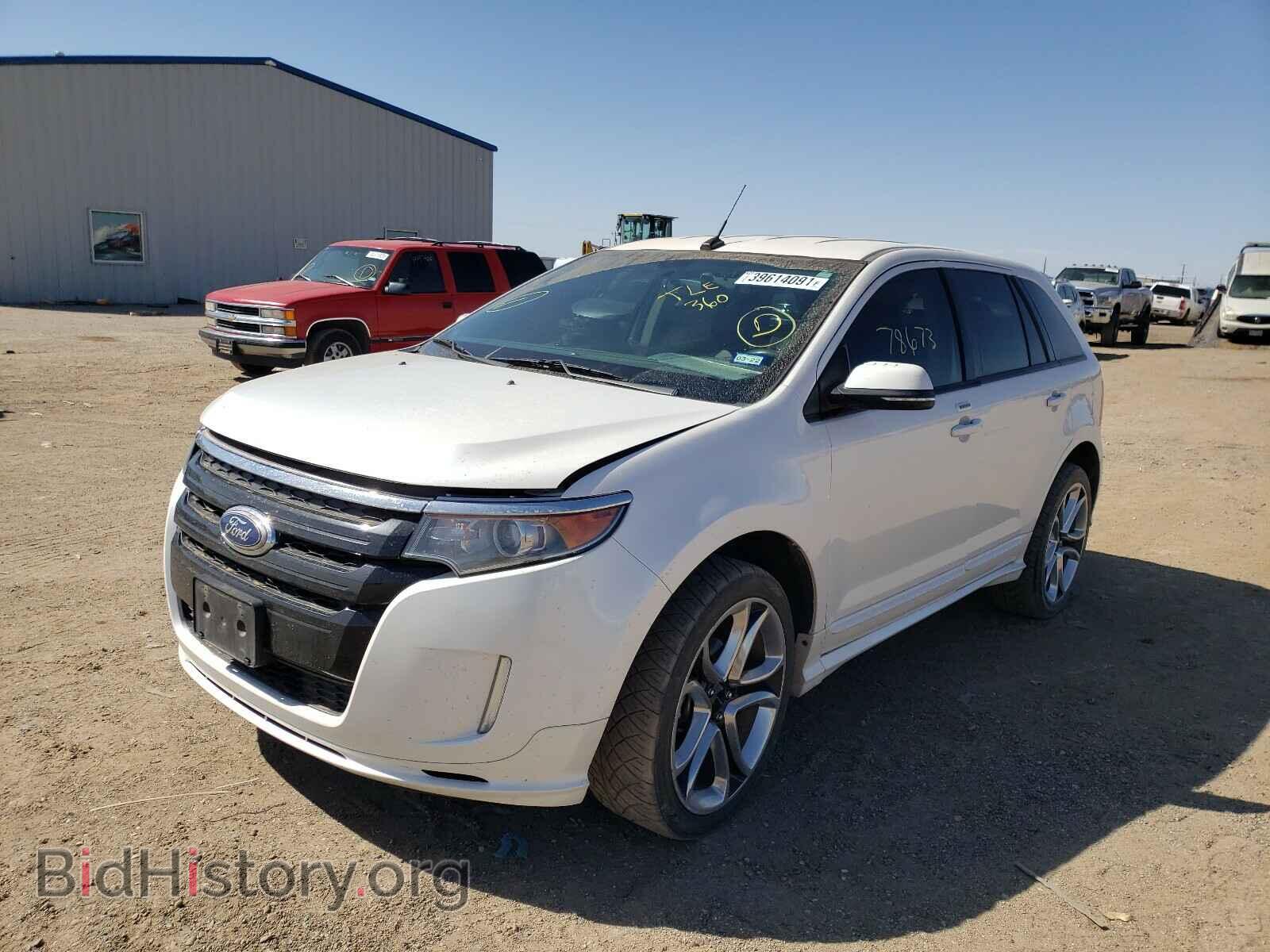 2014 FORD EDGE - VIN: 2FMDK3AK7EBB04452 - Фото 2