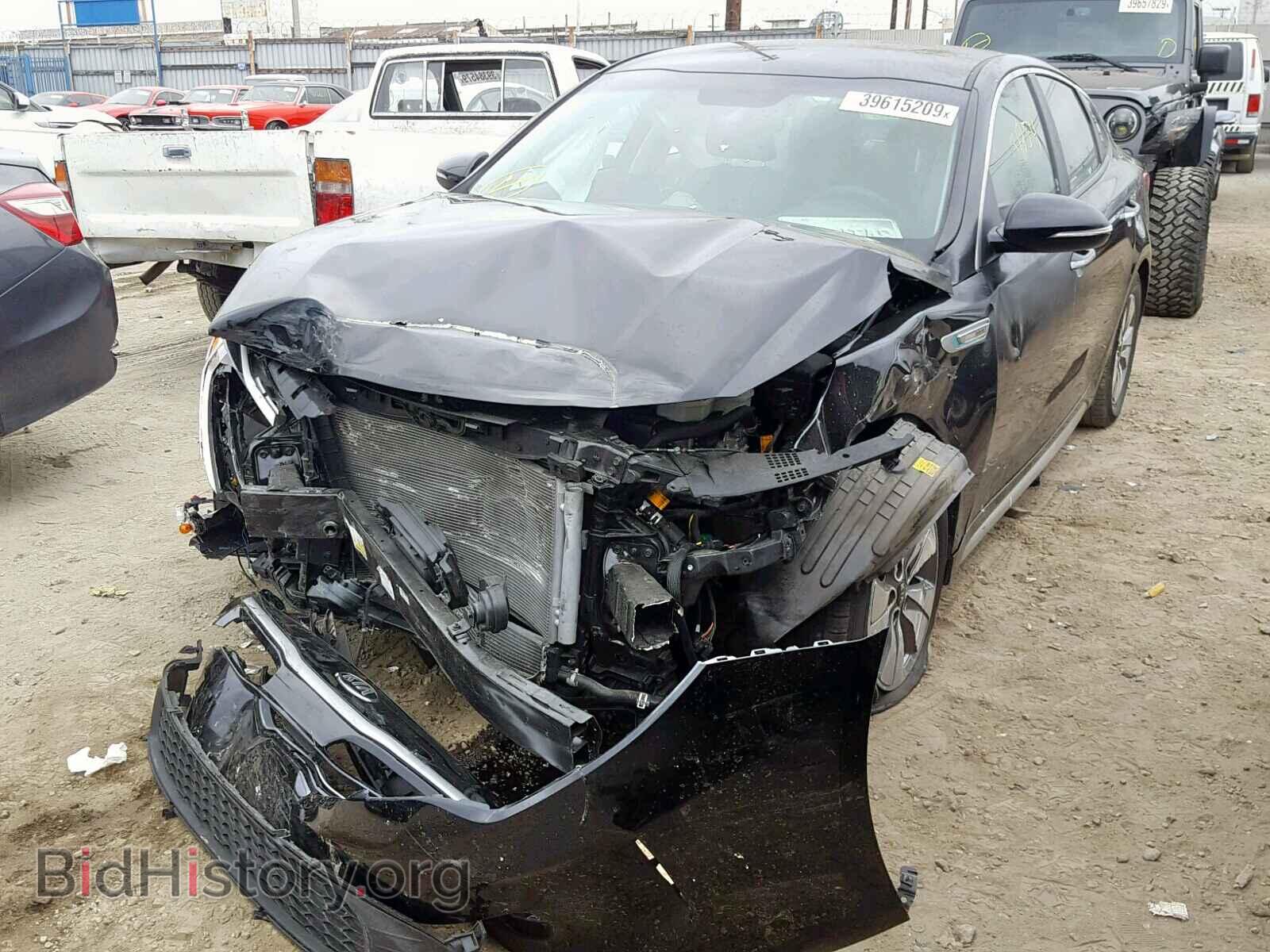 2017 KIA OPTIMA HYB - VIN: KNAGT4LE2H5011176 - Фото 2