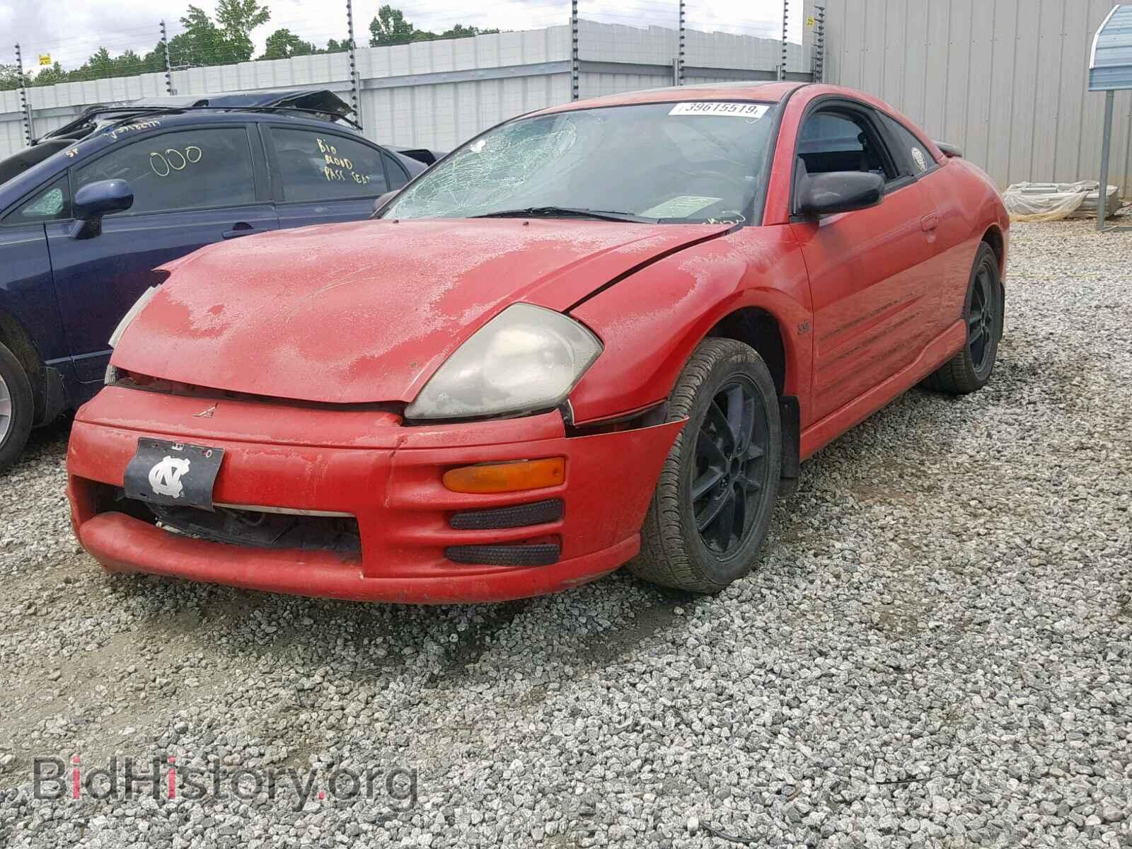 2000 MITSUBISHI ECLIPSE - VIN: 4A3AC54L7YE077540 - Photo 2