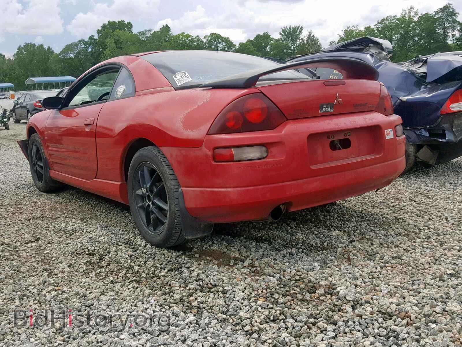 2000 MITSUBISHI ECLIPSE - VIN: 4A3AC54L7YE077540 - Photo 3