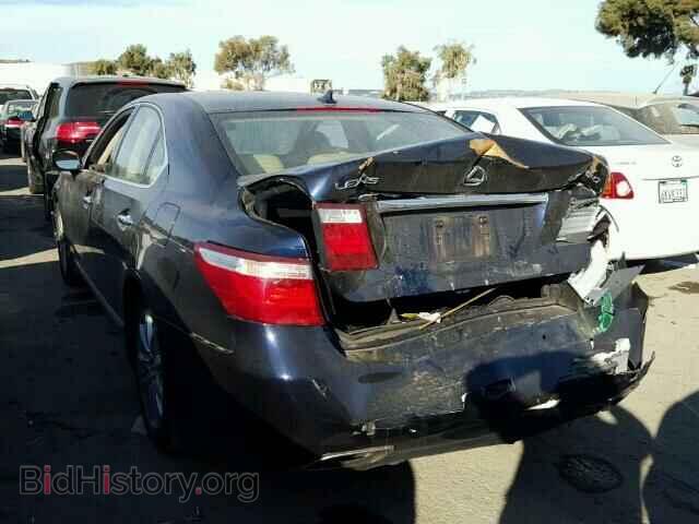 2007 LEXUS LS460 - VIN: JTHBL46F675036161 - Фото 3