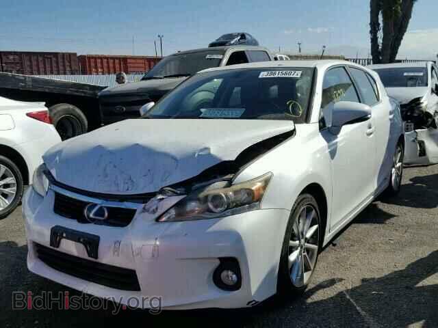 2011 LEXUS CT 200 - VIN: JTHKD5BH7B2031183 - Фото 2