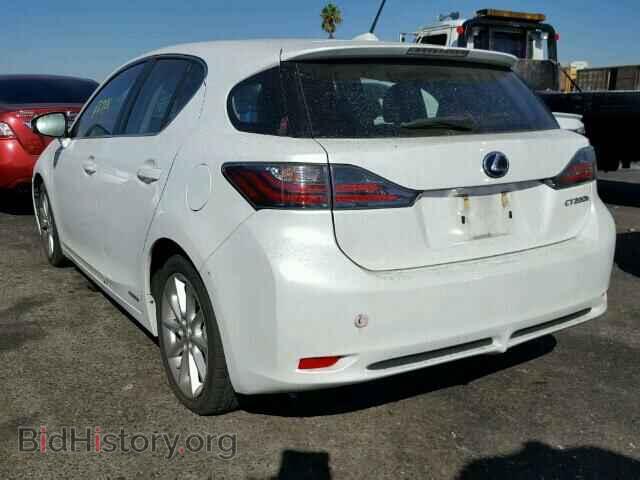 2011 LEXUS CT 200 - VIN: JTHKD5BH7B2031183 - Фото 3