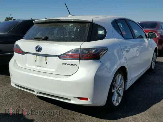 2011 LEXUS CT 200 - VIN: JTHKD5BH7B2031183 - Фото 4