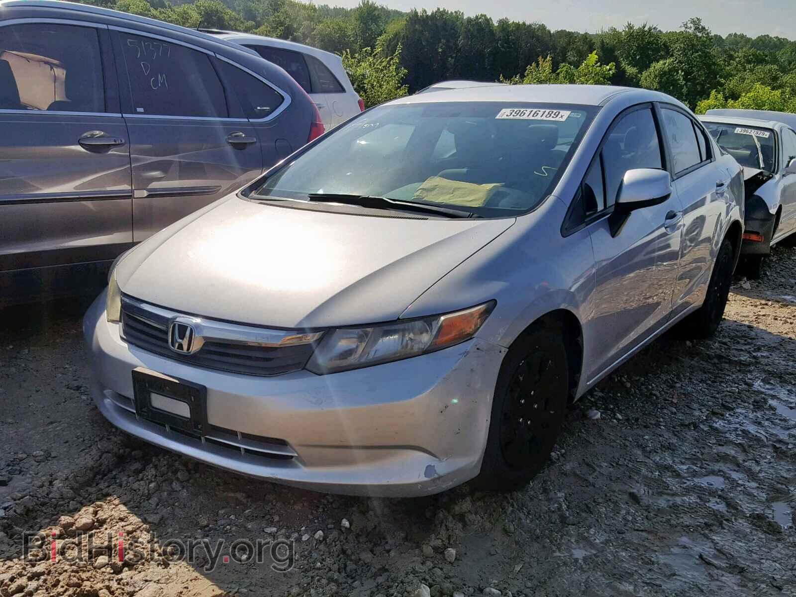 2012 HONDA CIVIC LX - VIN: 19XFB2F54CE312966 - Фото 2