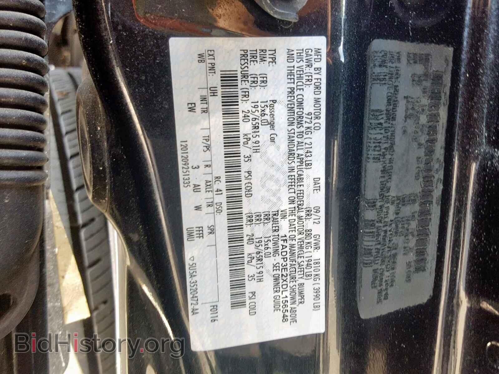 2013 FORD FOCUS - VIN: 1FADP3E2XDL156548 - Photo 10