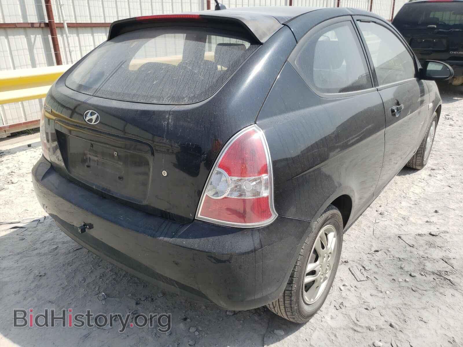 2007 HYUNDAI ACCENT - VIN: KMHCM36C97U054464 - Фото 4