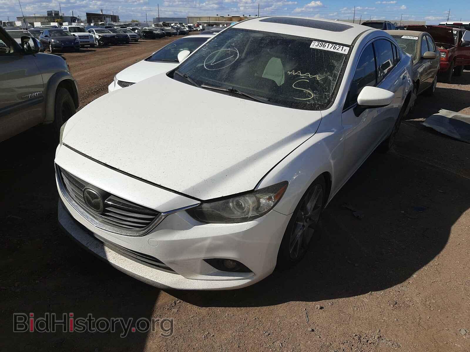 2014 MAZDA 6 - VIN: JM1GJ1W62E1135687 - Фото 2