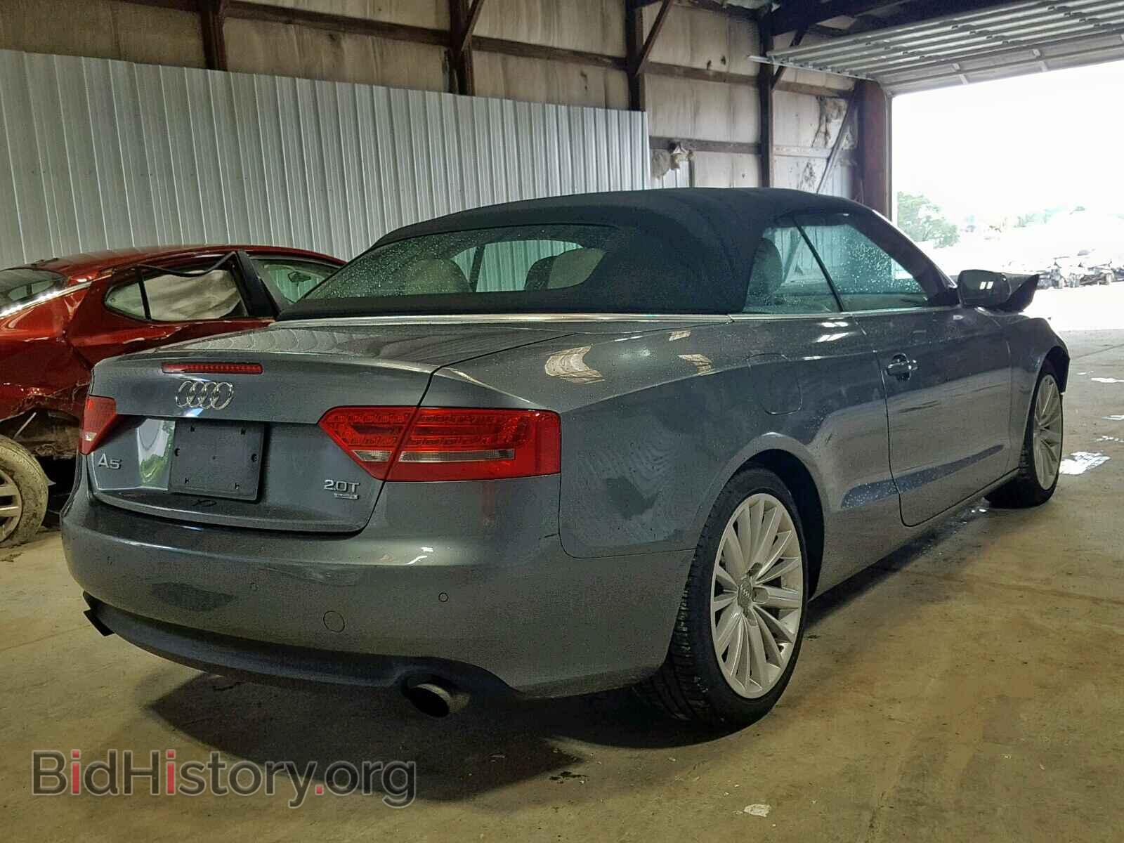 2012 AUDI A5 PREMIUM - VIN: WAULFAFH4CN007732 - Фото 4