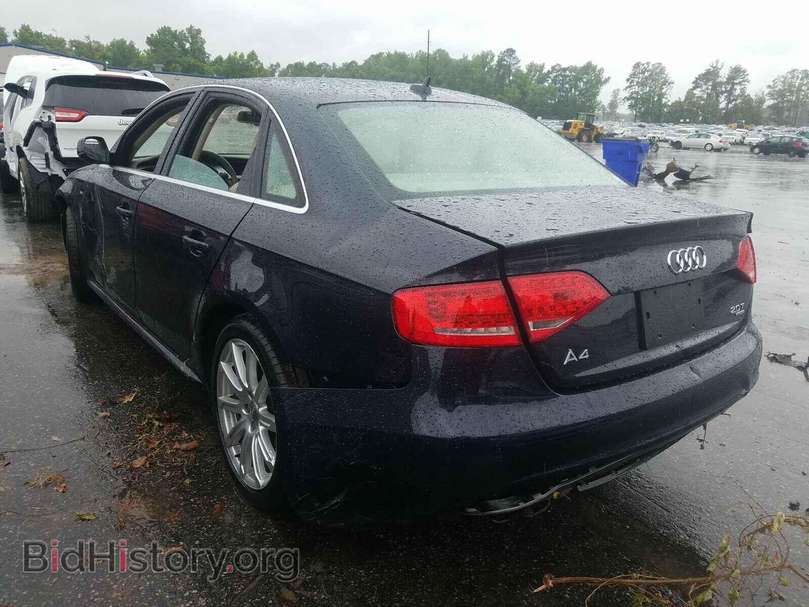 2012 AUDI A4 - VIN: WAUKFAFL6CN014861 - Фото 3