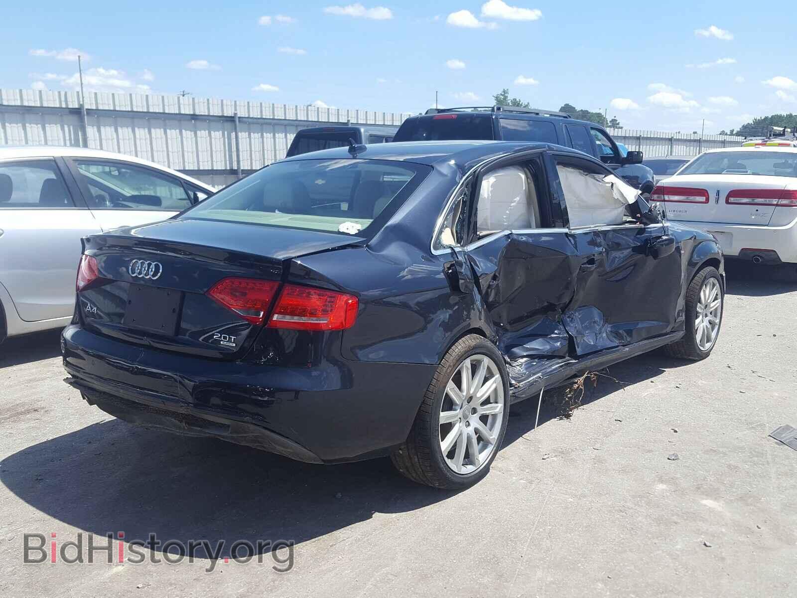 2012 AUDI A4 - VIN: WAUKFAFL6CN014861 - Фото 4