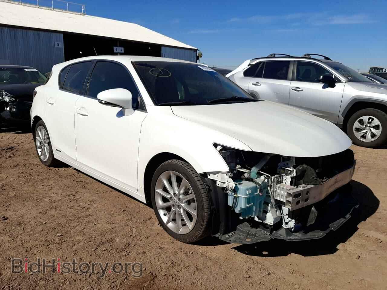 2012 LEXUS CT 200 - VIN: JTHKD5BH9C2071427 - Фото 4