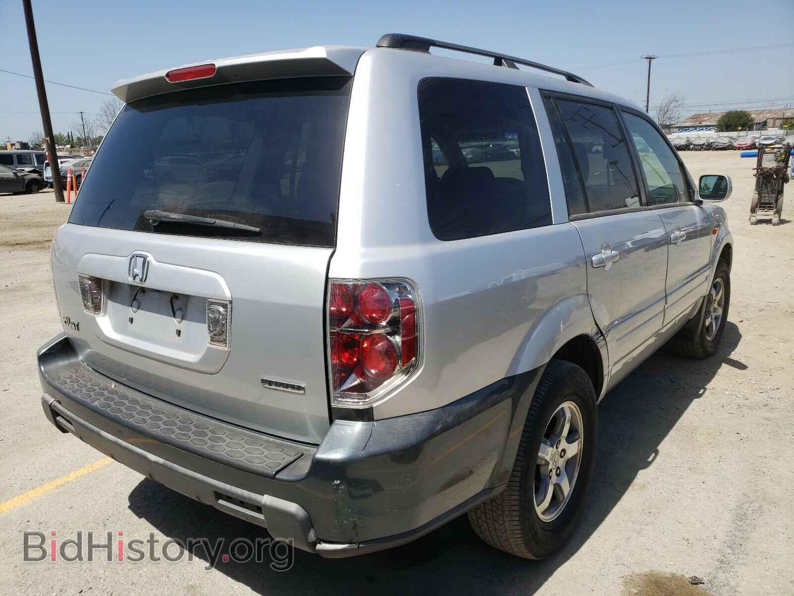 2006 HONDA PILOT - VIN: 2HKYF18576H555174 - Фото 4