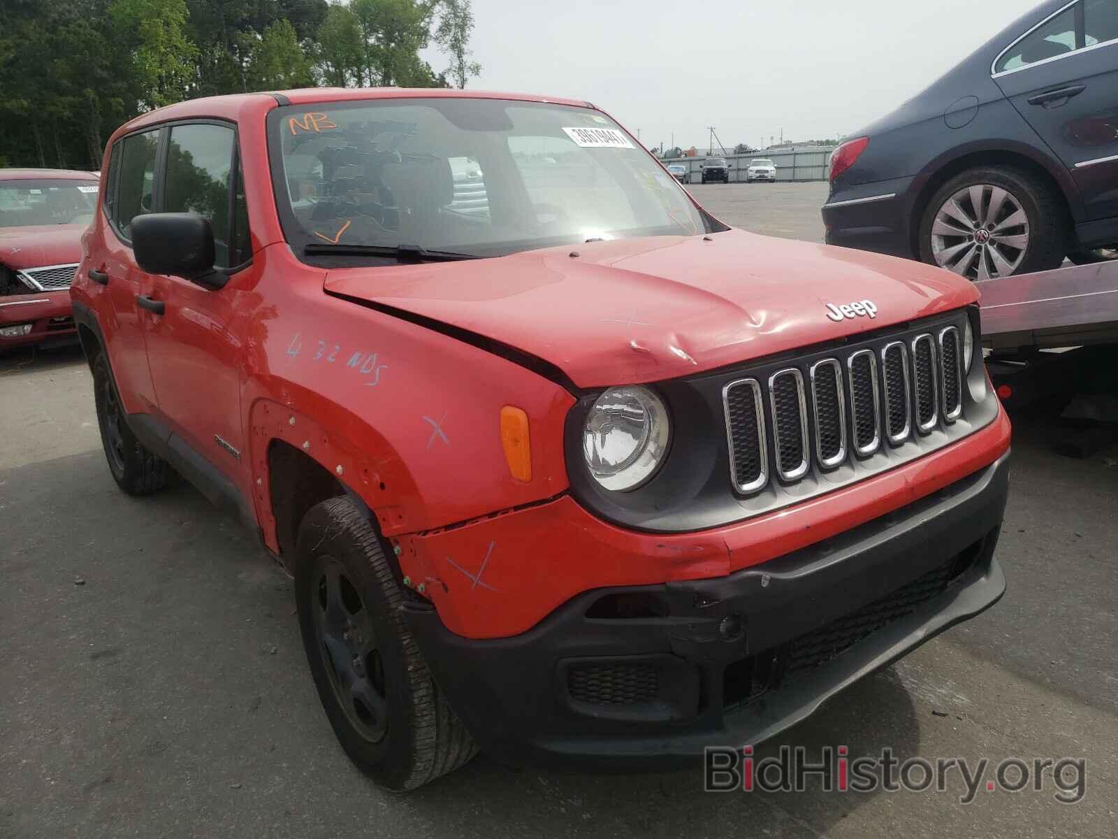 Фотография ZACCJBAB5JPH00386 - JEEP RENEGADE 2018