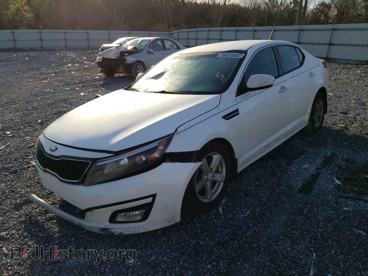 2015 KIA OPTIMA - VIN: KNAGM4A72F5645487 - Фото 2