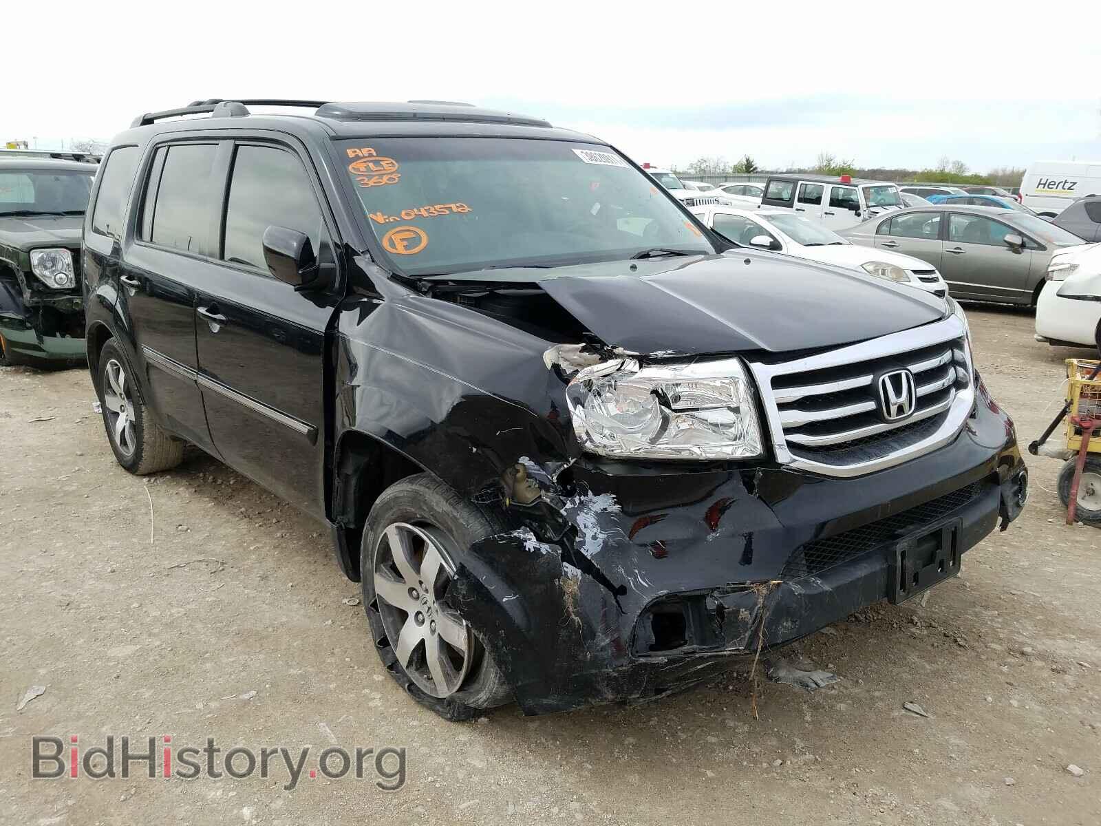 Фотография 5FNYF3H90CB043572 - HONDA PILOT 2012