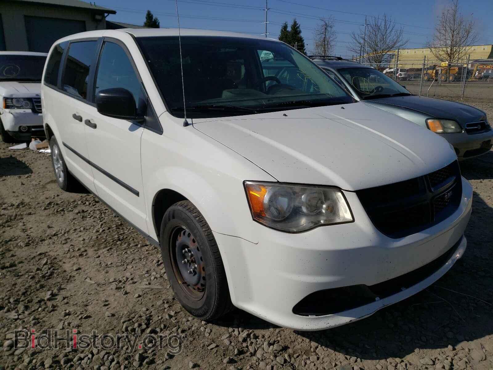 Photo 2C4JDGAG8CR349446 - DODGE RAM VAN 2012