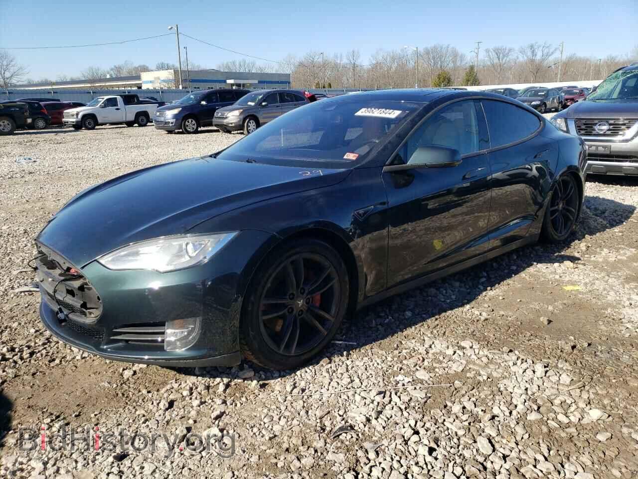 Фотография 5YJSA1H1XEFP59563 - TESLA MODEL S 2014