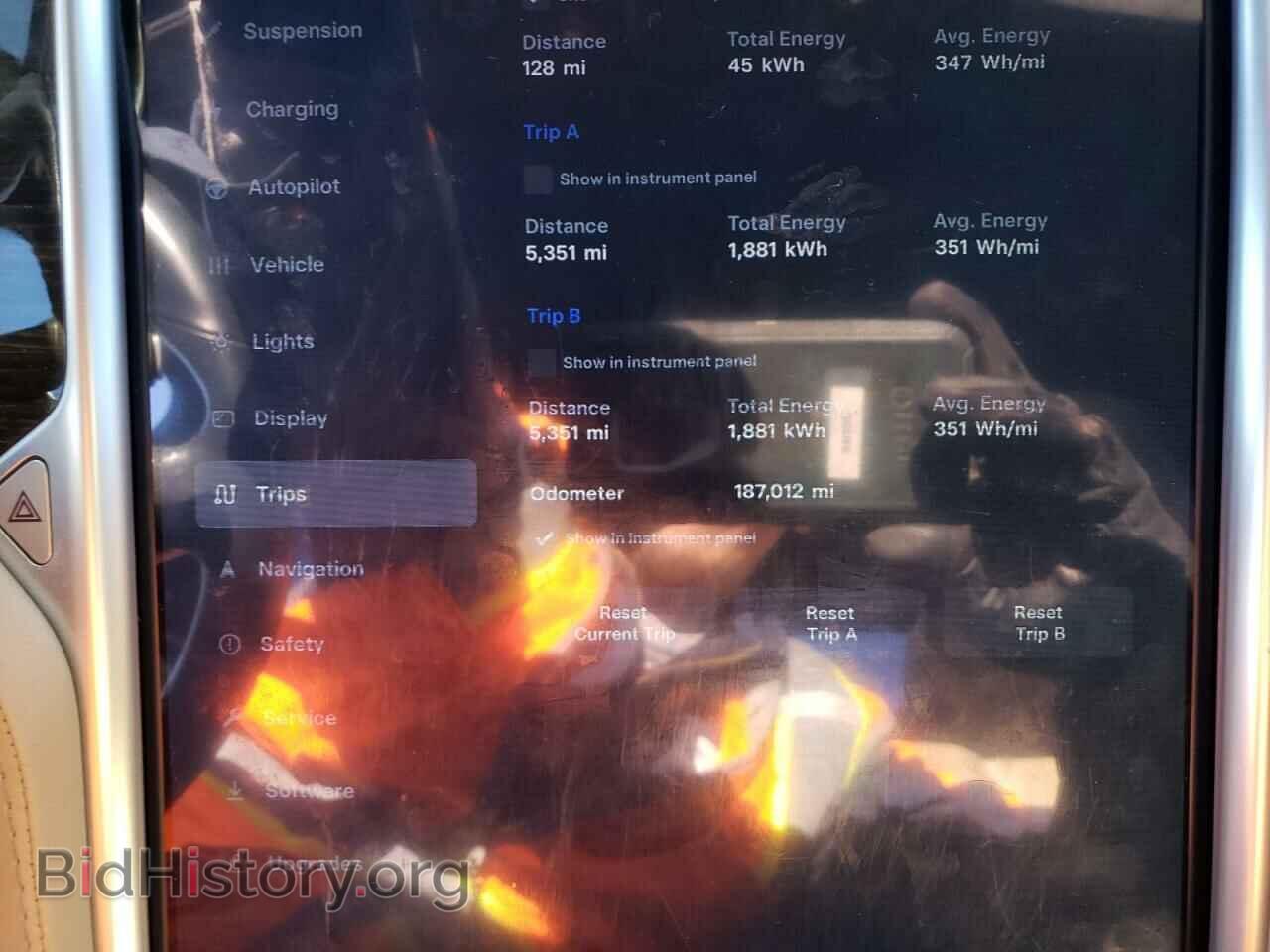 2014 TESLA MODEL S - VIN: 5YJSA1H1XEFP59563 - Photo 9