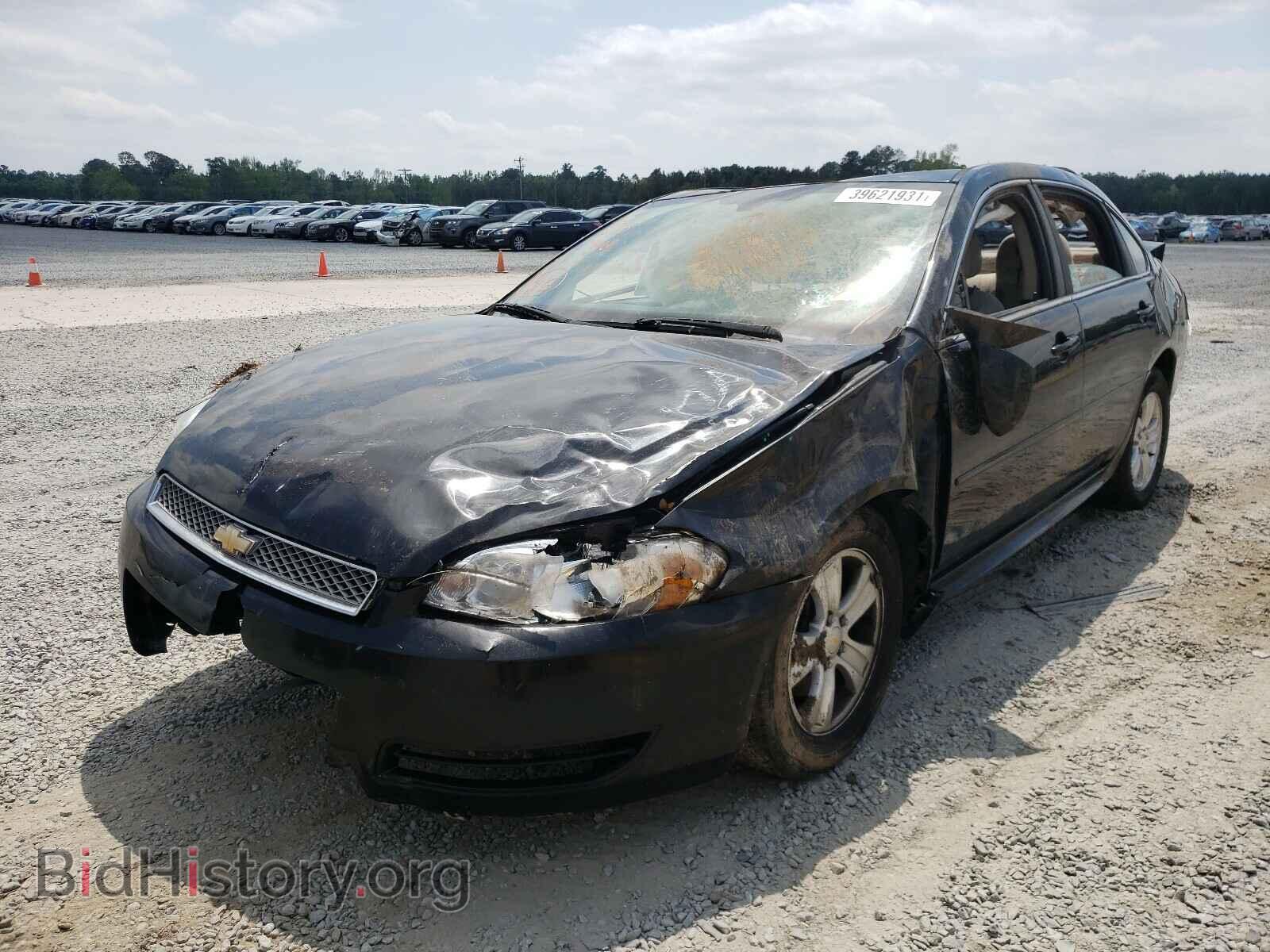 2012 CHEVROLET IMPALA - VIN: 2G1WF5E35C1218834 - Фото 2