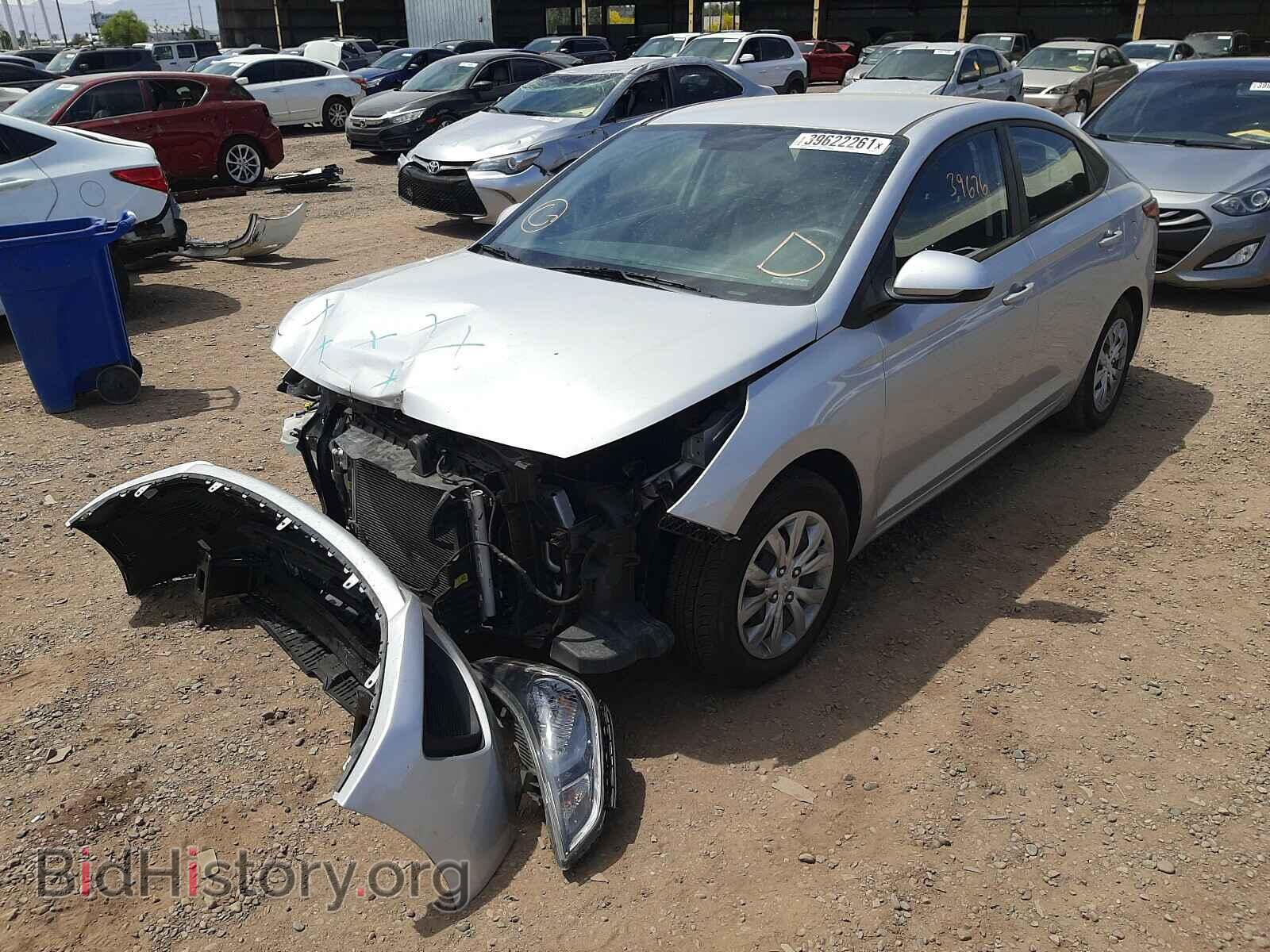 2019 HYUNDAI ACCENT - VIN: 3KPC24A39KE082134 - Фото 2