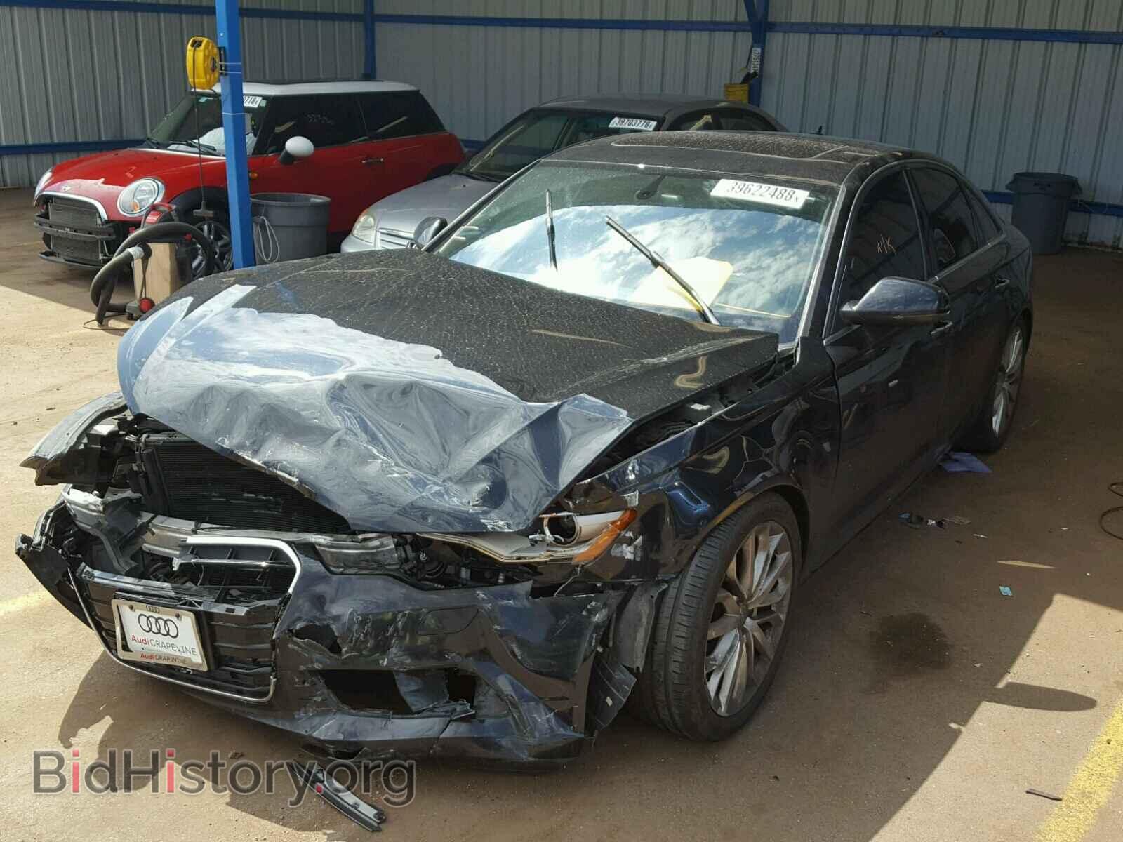 2013 AUDI A6 - VIN: WAUGFAFC0DN053601 - Photo 2