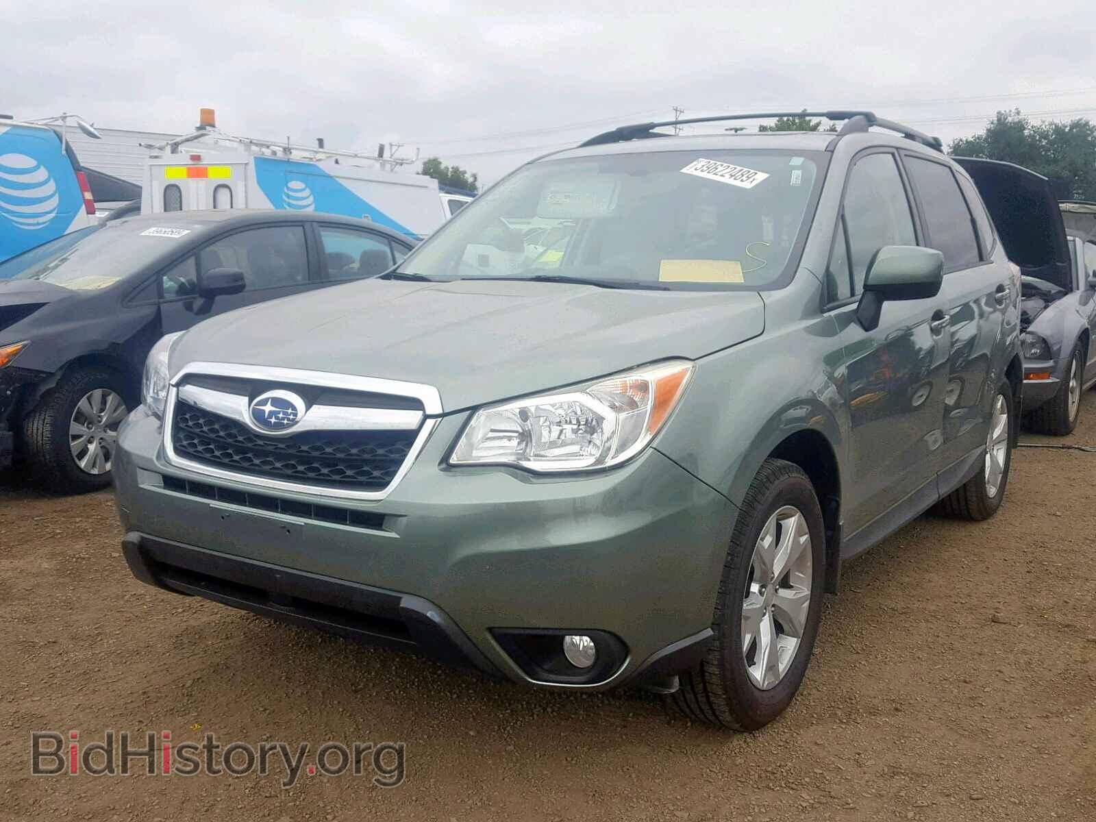 2014 SUBARU FORESTER - VIN: JF2SJAEC0EH436436 - Фото 2