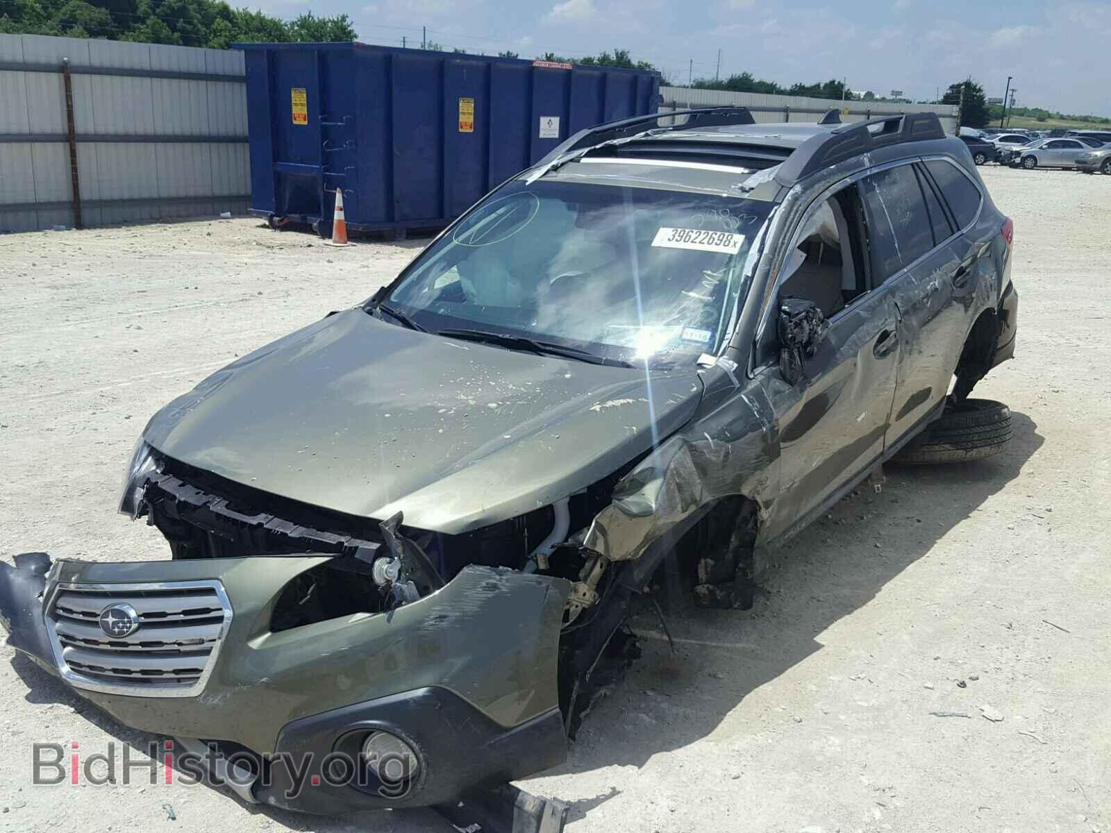 2017 SUBARU OUTBACK - VIN: 4S4BSENC0H3290023 - Фото 2