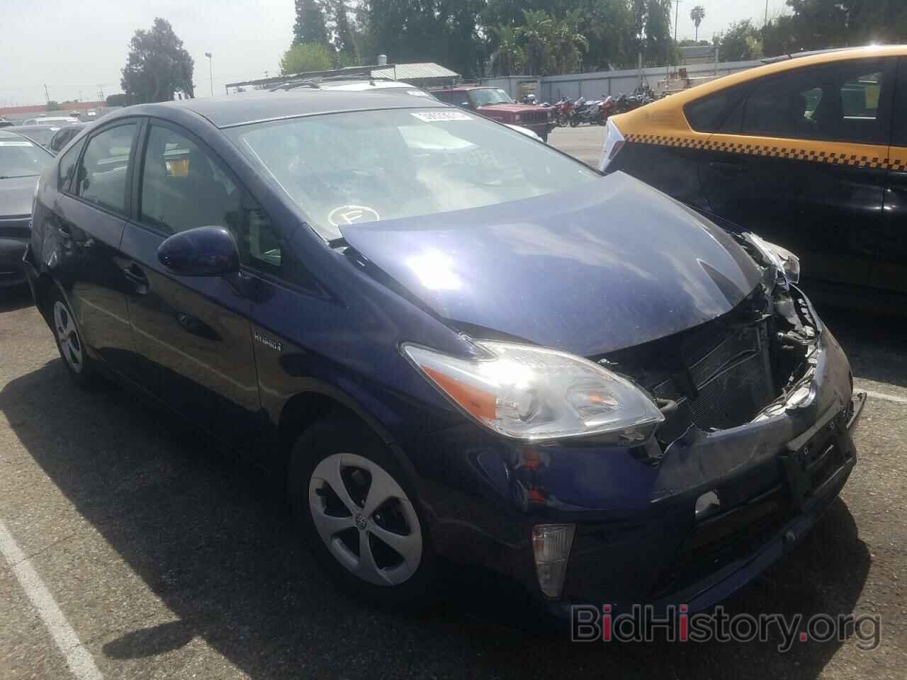 Photo JTDKN3DU6D1719200 - TOYOTA PRIUS 2013