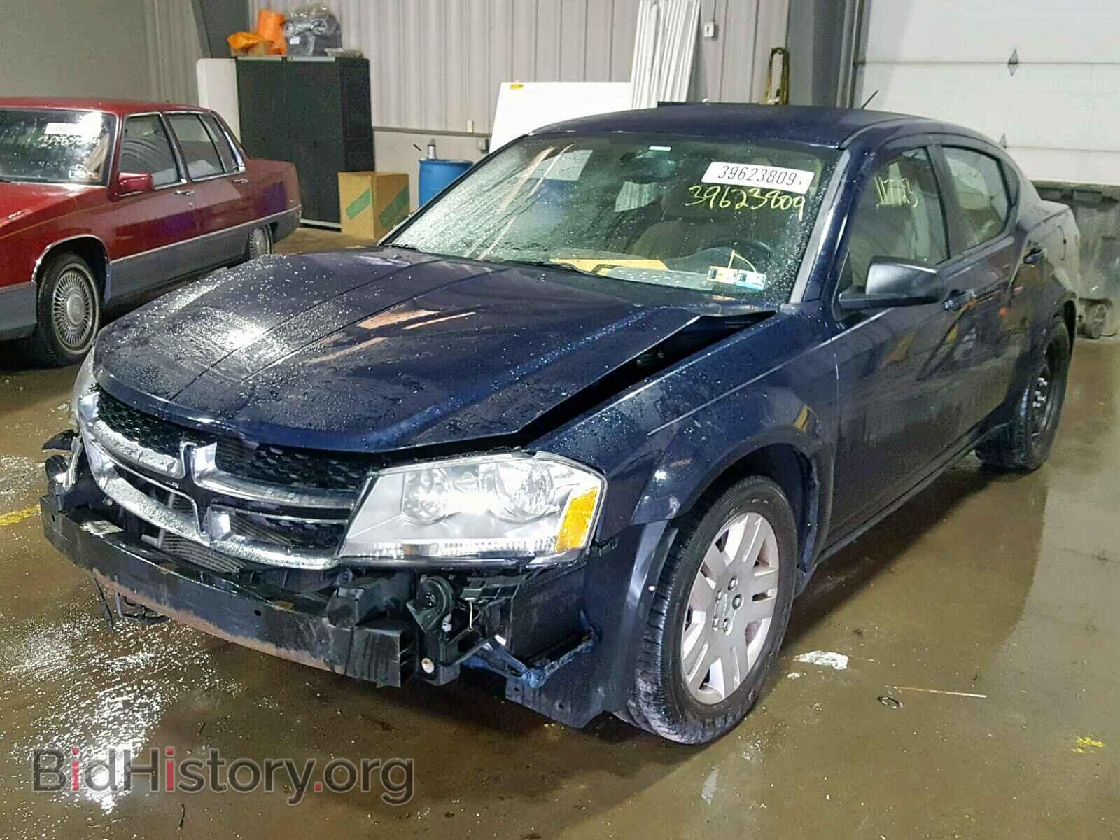 2014 DODGE AVENGER - VIN: 1C3CDZAG2EN177777 - Фото 2