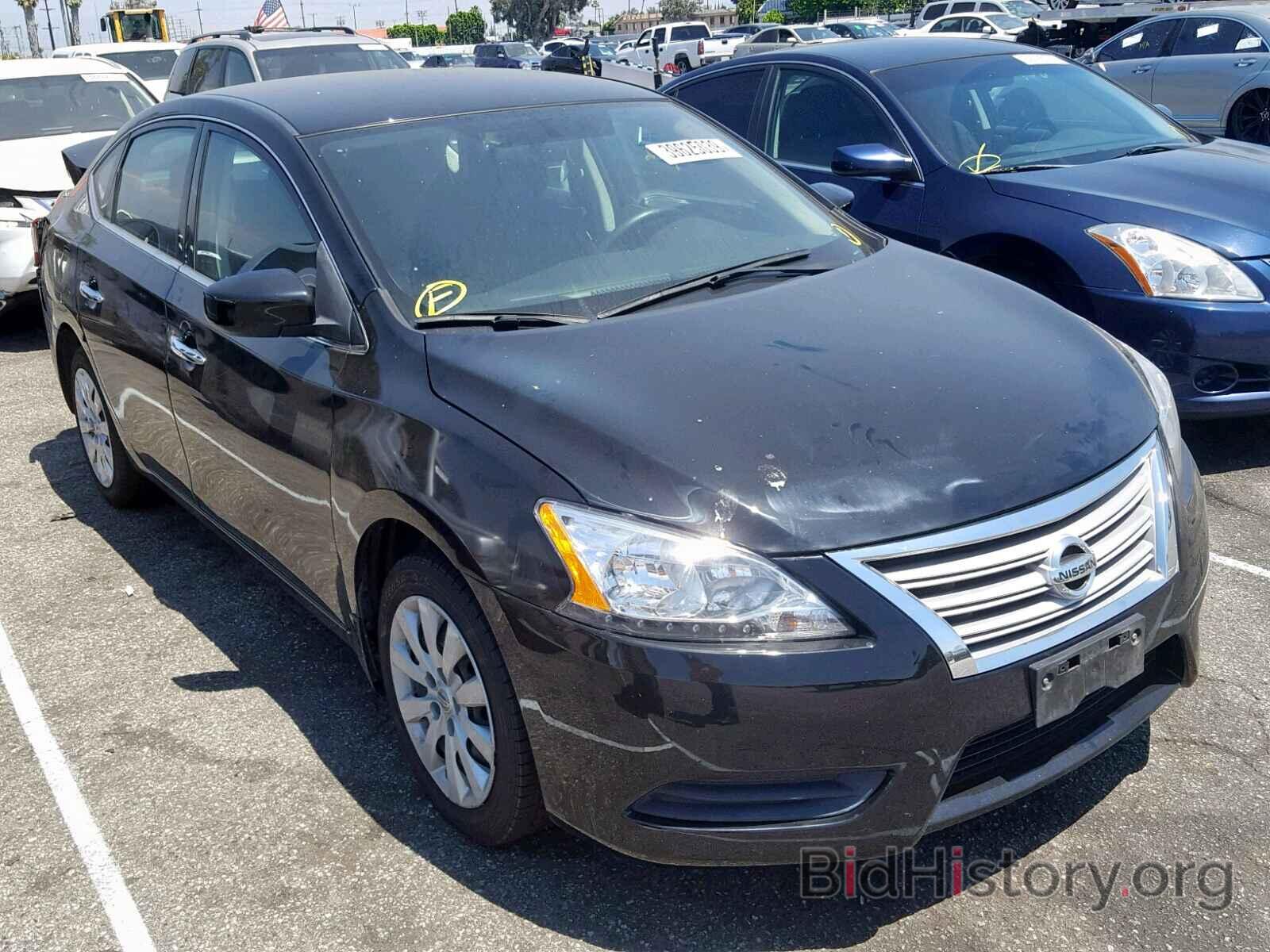 Photo 3N1AB7AP3EL689354 - NISSAN SENTRA 2014