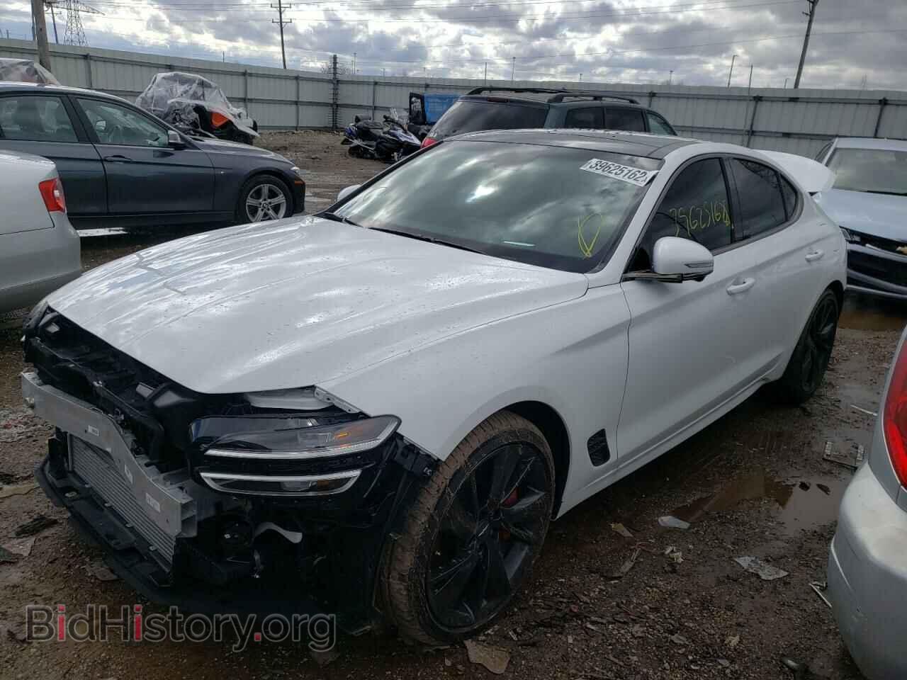 2022 GENESIS G70 BASE - VIN: KMTG54TE6NU096149 - Photo 2