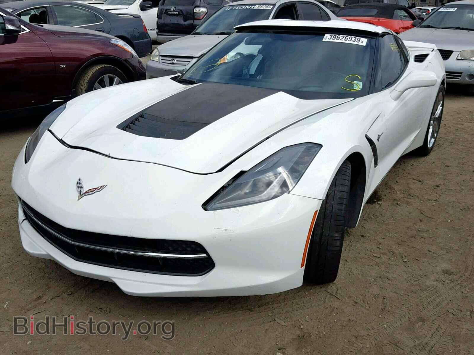 2014 CHEVROLET CORVETTE - VIN: 1G1YK2D71E5134860 - Фото 2