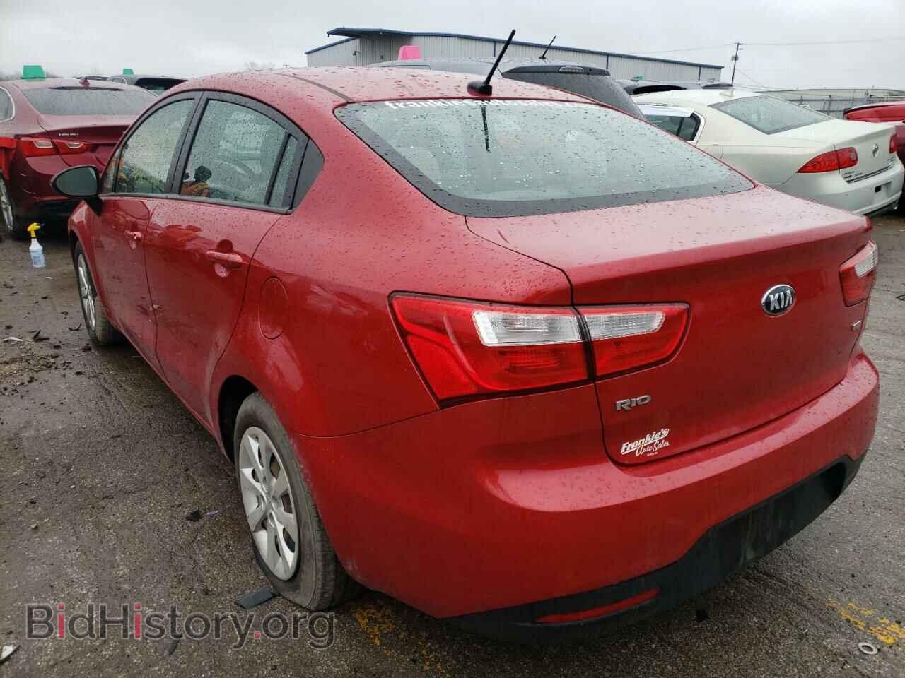 2014 KIA RIO - VIN: KNADM4A30E6347707 - Фото 3