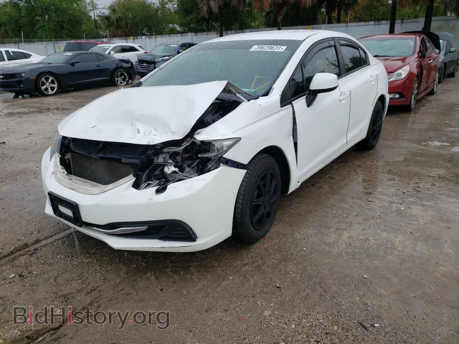 2013 HONDA CIVIC - VIN: 19XFB2F50DE046427 - Фото 2