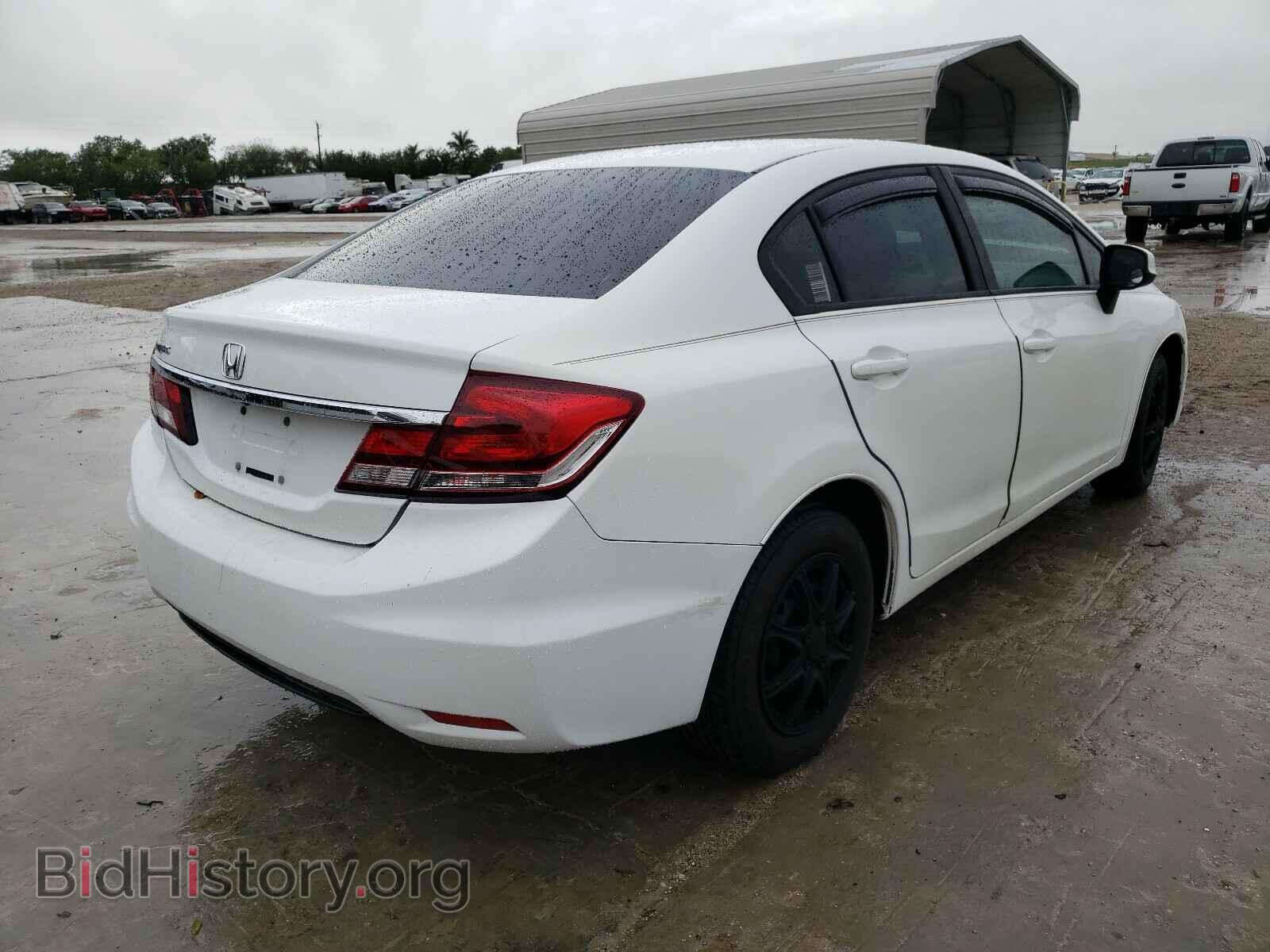 2013 HONDA CIVIC - VIN: 19XFB2F50DE046427 - Фото 4