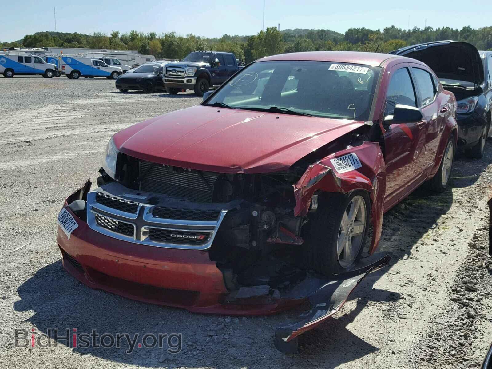 2013 DODGE AVENGER - VIN: 1C3CDZAB3DN662920 - Фото 2