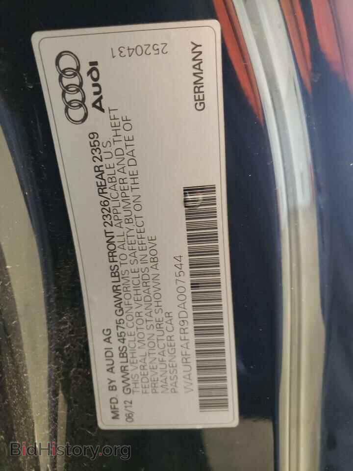 2013 AUDI A5 - VIN: WAURFAFR9DA007544 - Фото 12
