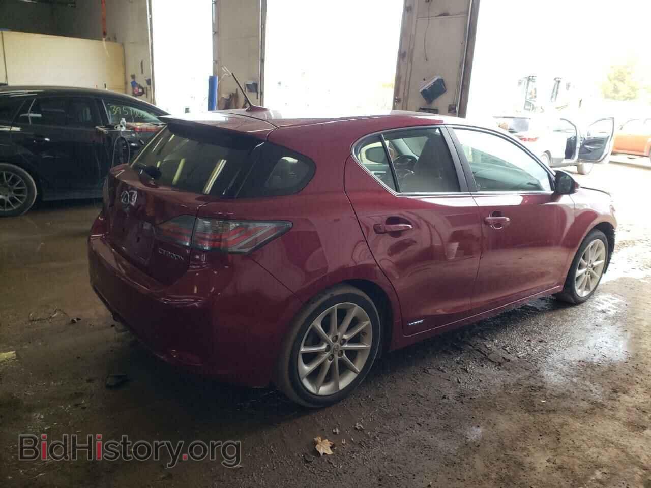 2012 LEXUS CT 200 - VIN: JTHKD5BH7C2118650 - Фото 3