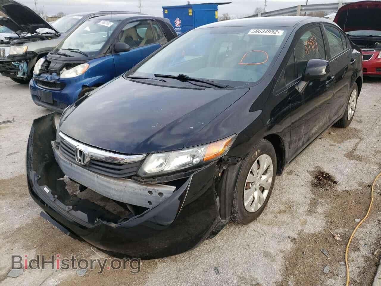 2012 HONDA CIVIC - VIN: 19XFB2F53CE095944 - Фото 2