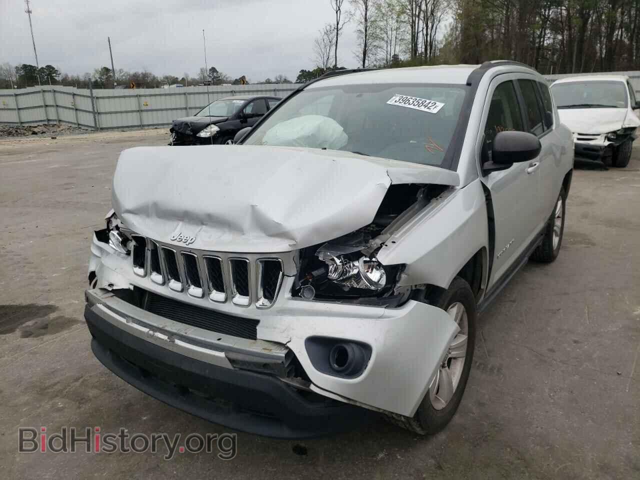 2014 JEEP COMPASS - VIN: 1C4NJDBB9ED567655 - Фото 2